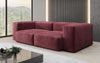 Luxuriöses Snug 2-Sitzer Samtsofa: Modernes Design, Ultrakomfortabel für Ihr Wohnzimmer