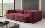 Lade das Bild in den Galerie-Viewer, Luxuriöses Snug 2-Sitzer Samtsofa: Modernes Design, Ultrakomfortabel für Ihr Wohnzimmer

