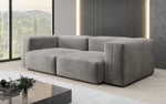 Lade das Bild in den Galerie-Viewer, Luxuriöses Snug 2-Sitzer Samtsofa: Modernes Design, Ultrakomfortabel für Ihr Wohnzimmer
