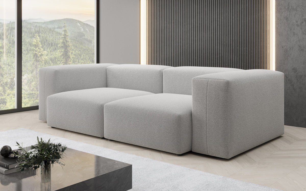 Designer 2-Sitzer Sofa Snug Bouclé – Modern, Gemütlich, Stilvoll, Luxuriös