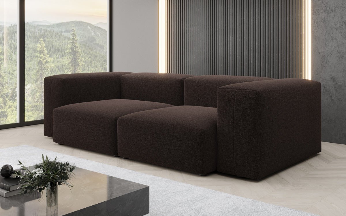Designer 2-Sitzer Sofa Snug Bouclé – Modern, Gemütlich, Stilvoll, Luxuriös
