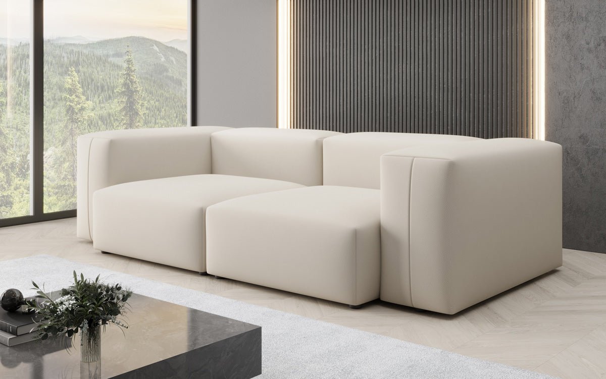 Designer Gemütliches 2-Sitzer Stoffsofa: Modern, Komfortabel & Stylisch für Ihr Zuhause