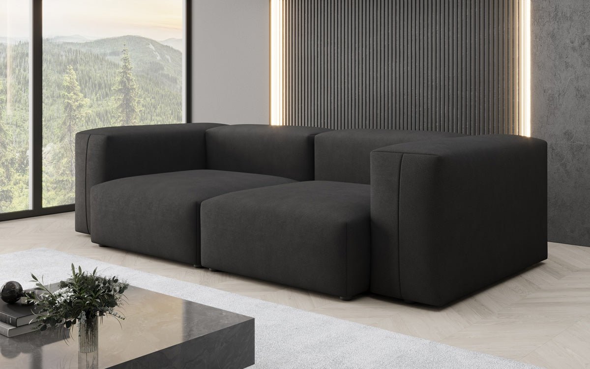 Designer Gemütliches 2-Sitzer Stoffsofa: Modern, Komfortabel & Stylisch für Ihr Zuhause