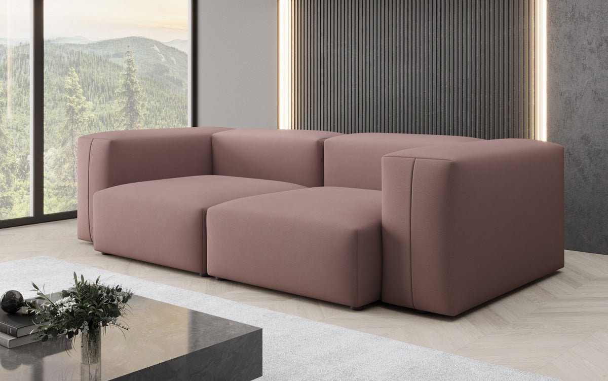 Designer Gemütliches 2-Sitzer Stoffsofa: Modern, Komfortabel & Stylisch für Ihr Zuhause