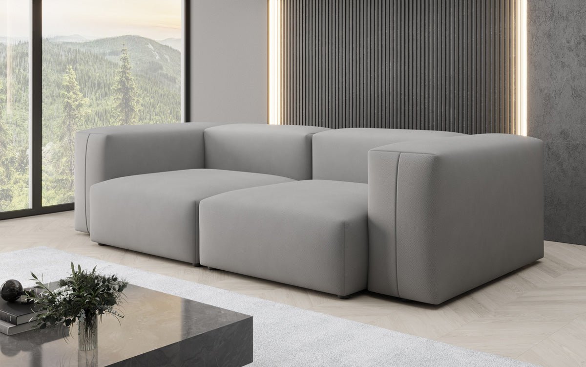 Designer Gemütliches 2-Sitzer Stoffsofa: Modern, Komfortabel & Stylisch für Ihr Zuhause