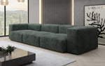 Lade das Bild in den Galerie-Viewer, Designer 3-Sitzer Cord Sofa Snug – Gemütliches, Modernes Luxus Wohnzimmer Sofa
