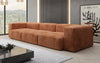 Gemütliches Designer 3-Sitzer Cordsofa Snug für modernes Wohnzimmer – Stilvoller Komfort
