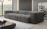 Lade das Bild in den Galerie-Viewer, Gemütliches Designer 3-Sitzer Cordsofa Snug für modernes Wohnzimmer – Stilvoller Komfort
