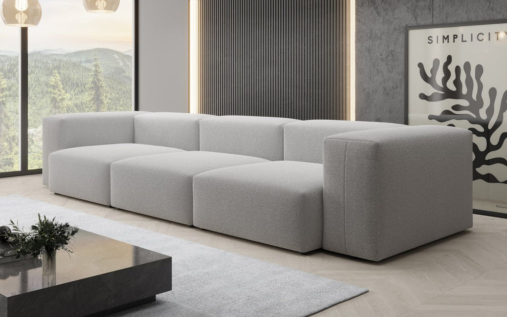 Luxuriöses Designer 3-Sitzer Sofa Snug aus Bouclé – Gemütlicher Komfort für Ihr Wohnzimmer