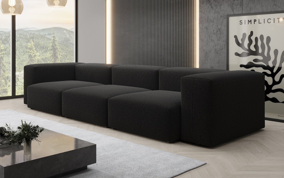 Luxuriöses Designer 3-Sitzer Sofa Snug aus Bouclé – Gemütlicher Komfort für Ihr Wohnzimmer
