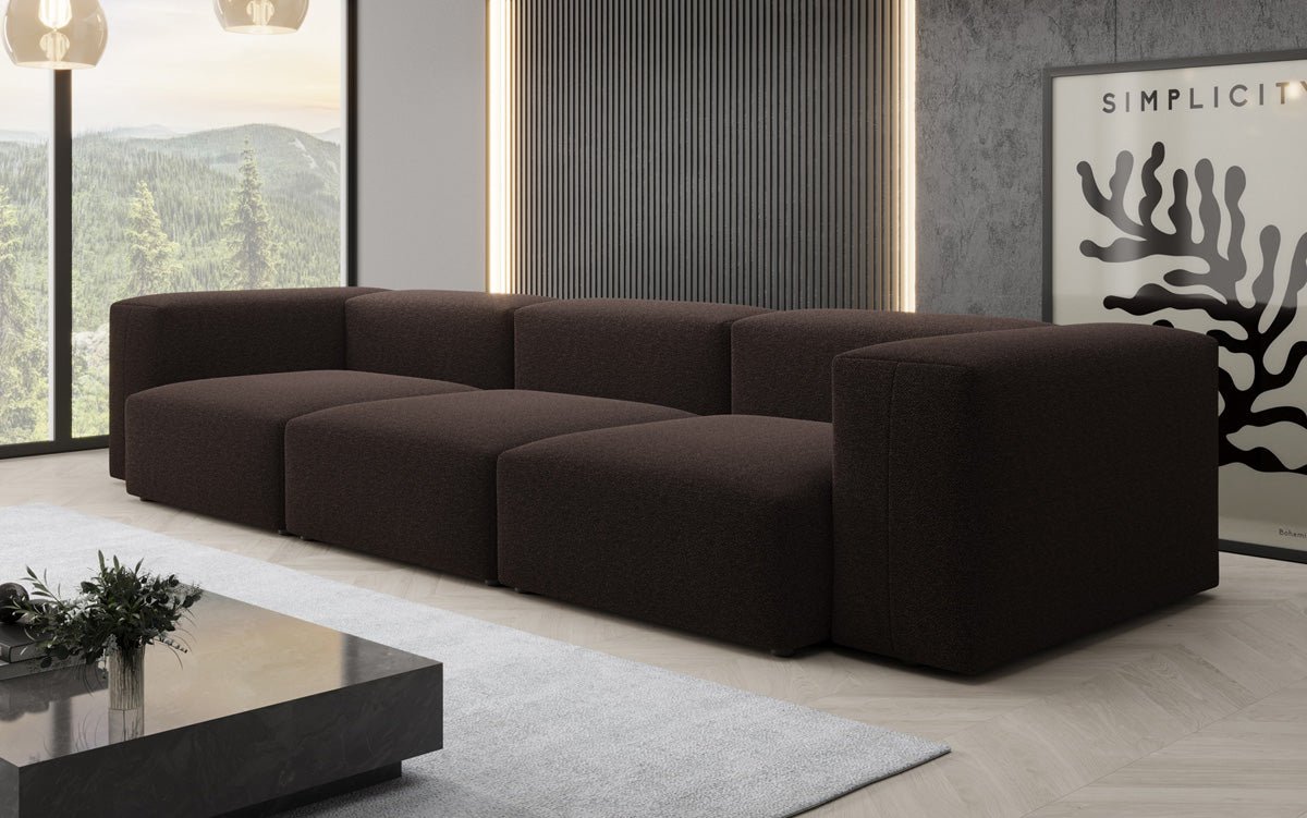 Luxuriöses Designer 3-Sitzer Sofa Snug aus Bouclé – Gemütlicher Komfort für Ihr Wohnzimmer