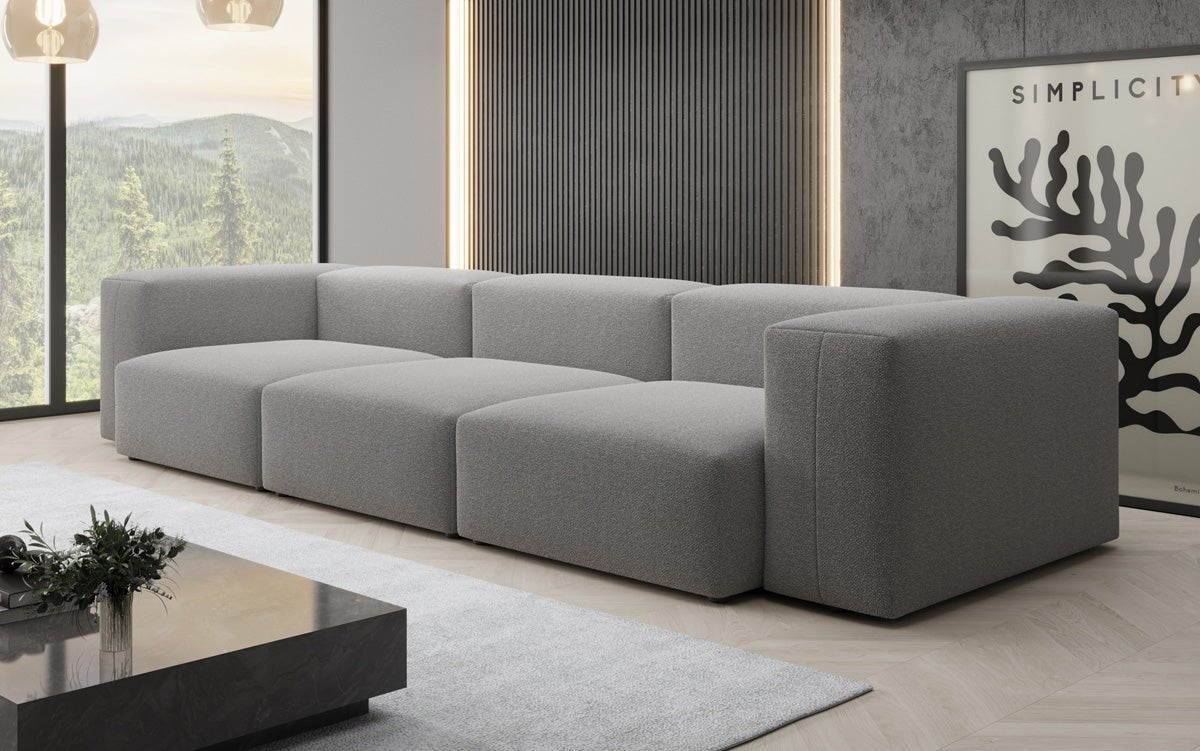 Luxuriöses Designer 3-Sitzer Sofa Snug aus Bouclé – Gemütlicher Komfort für Ihr Wohnzimmer