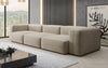 Luxuriöses Designer 3-Sitzer Samtsofa Snug – Komfortables Wohnzimmer Sofa mit Stil