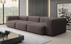 Designer 3-Sitzer Sofa Snug: Luxuriöses Stoff-Sofa für modernes Wohnzimmer