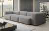 Designer 3-Sitzer Sofa Snug: Luxuriöses Stoff-Sofa für modernes Wohnzimmer
