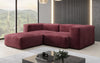 Luxuriöses L-Sofa Snug Mini Samt: Modulares Ecksofa für ultimativen Komfort