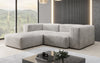 Luxuriöses L-Sofa Snug Mini Samt: Modulares Ecksofa für ultimativen Komfort