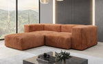 Lade das Bild in den Galerie-Viewer, Luxuriöses L-Sofa Snug Mini: Modulares Ecksofa aus Cordstoff für modernes Wohnen
