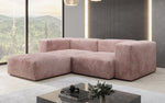 Lade das Bild in den Galerie-Viewer, Luxuriöses L-Sofa Snug Mini: Modulares Ecksofa aus Cordstoff für modernes Wohnen
