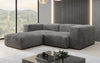 Luxuriöses L-Sofa Snug Mini: Modulares Ecksofa aus Cordstoff für modernes Wohnen