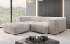 Luxuriöses L-Sofa Snug Mini: Modulares Ecksofa aus Cordstoff für modernes Wohnen