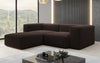 Luxuriöses Designer L-Sofa Snug Mini aus edlem Bouclé-Stoff für Ihr Zuhause