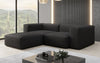 Luxuriöses L-Sofa Snug Mini: Modernes Stoff-Ecksofa für Ihr Wohnzimmer