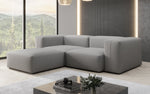 Lade das Bild in den Galerie-Viewer, Luxuriöses L-Sofa Snug Mini: Modernes Stoff-Ecksofa für Ihr Wohnzimmer
