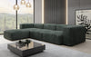 Luxuriöses Ecksofa Snug aus Cordstoff – Modernes Design, Hoher Komfort, Verstellbar