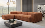 Lade das Bild in den Galerie-Viewer, Modernes Designer L-Sofa Ecksofa aus Cordstoff – Bequem, Modular &amp; Stilvoll
