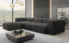 Modernes Designer L-Sofa Ecksofa aus Cordstoff – Bequem, Modular & Stilvoll