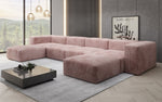 Lade das Bild in den Galerie-Viewer, Luxuriöses U-Sofa Snug im Cord-Design – Modern, Gemütlich, Großzügig für Ihr Wohnzimmer
