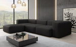 Lade das Bild in den Galerie-Viewer, Gemütliches Designer L-Sofa Snug – Modernes Stoff Ecksofa für Ihr Wohnzimmer
