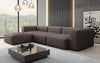 Gemütliches Designer L-Sofa Snug – Modernes Stoff Ecksofa für Ihr Wohnzimmer