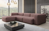 Gemütliches Designer L-Sofa Snug – Modernes Stoff Ecksofa für Ihr Wohnzimmer