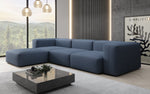 Lade das Bild in den Galerie-Viewer, Gemütliches Designer L-Sofa Snug – Modernes Stoff Ecksofa für Ihr Wohnzimmer
