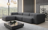 Gemütliches Designer L-Sofa Snug – Modernes Stoff Ecksofa für Ihr Wohnzimmer