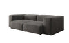 Luxuriöses Snug 2-Sitzer Samtsofa: Modernes Design, Ultrakomfortabel für Ihr Wohnzimmer