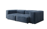 Lade das Bild in den Galerie-Viewer, Luxuriöses Snug 2-Sitzer Samtsofa: Modernes Design, Ultrakomfortabel für Ihr Wohnzimmer
