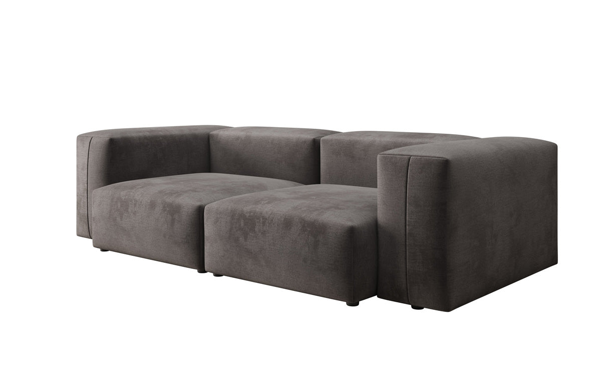 Luxuriöses Snug 2-Sitzer Samtsofa: Modernes Design, Ultrakomfortabel für Ihr Wohnzimmer