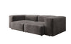 Luxuriöses Snug 2-Sitzer Samtsofa: Modernes Design, Ultrakomfortabel für Ihr Wohnzimmer