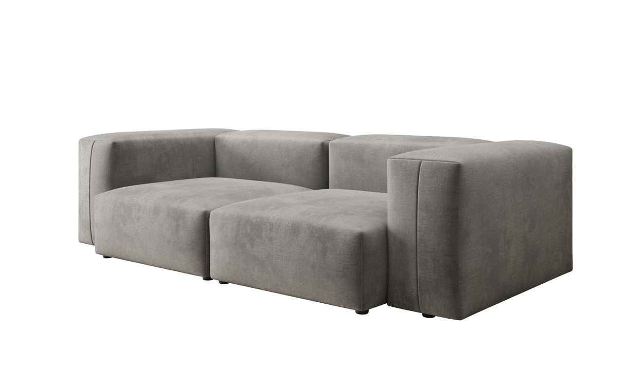 Luxuriöses Snug 2-Sitzer Samtsofa: Modernes Design, Ultrakomfortabel für Ihr Wohnzimmer