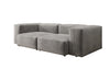 Luxuriöses Snug 2-Sitzer Samtsofa: Modernes Design, Ultrakomfortabel für Ihr Wohnzimmer