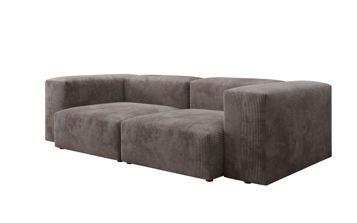 Luxuriöses Cord Designer 2-Sitzer Sofa Snug – Modern, Gemütlich, Vielseitig Farben