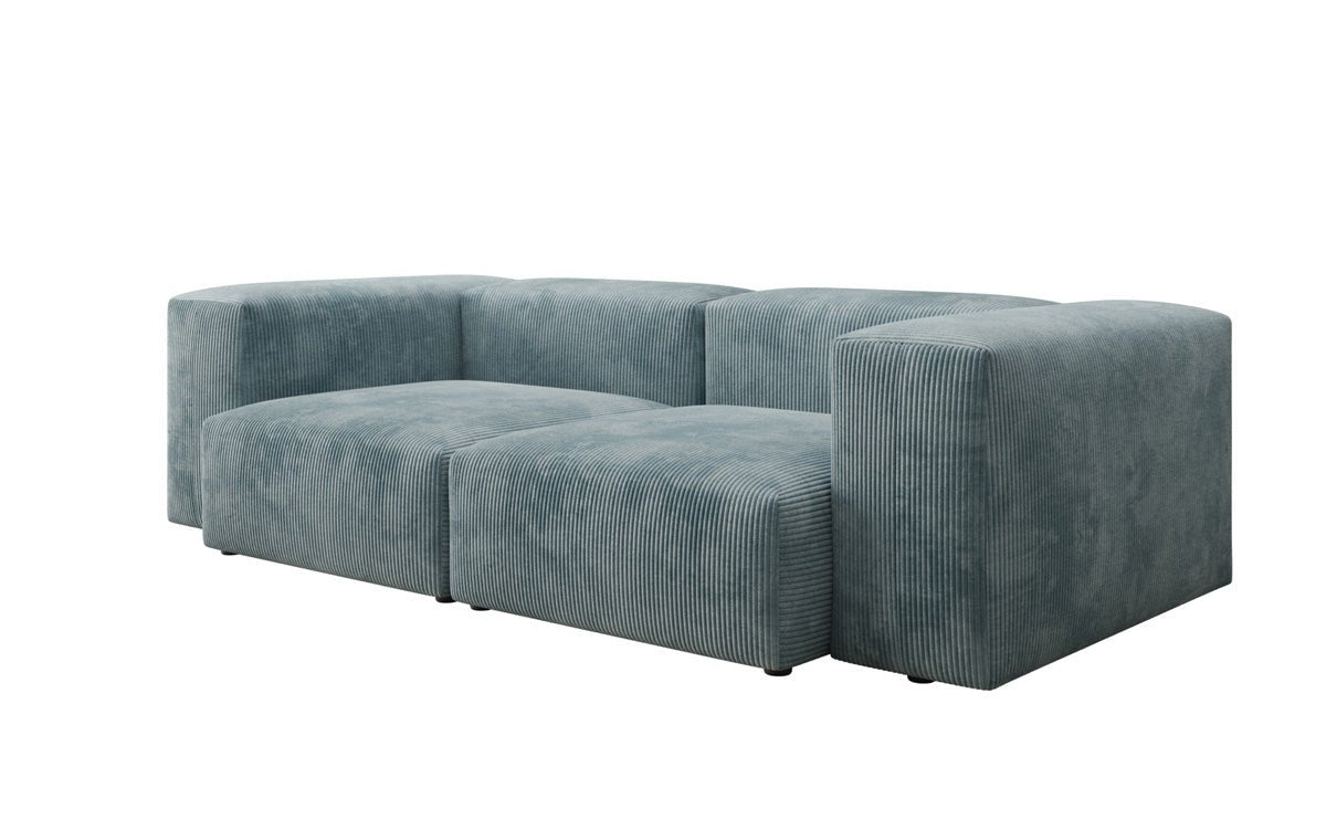 Luxuriöses Cord Designer 2-Sitzer Sofa Snug – Modern, Gemütlich, Vielseitig Farben