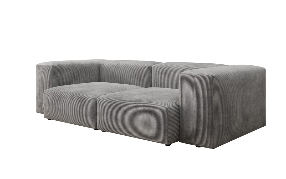 Luxuriöses Cord Designer 2-Sitzer Sofa Snug – Modern, Gemütlich, Vielseitig Farben