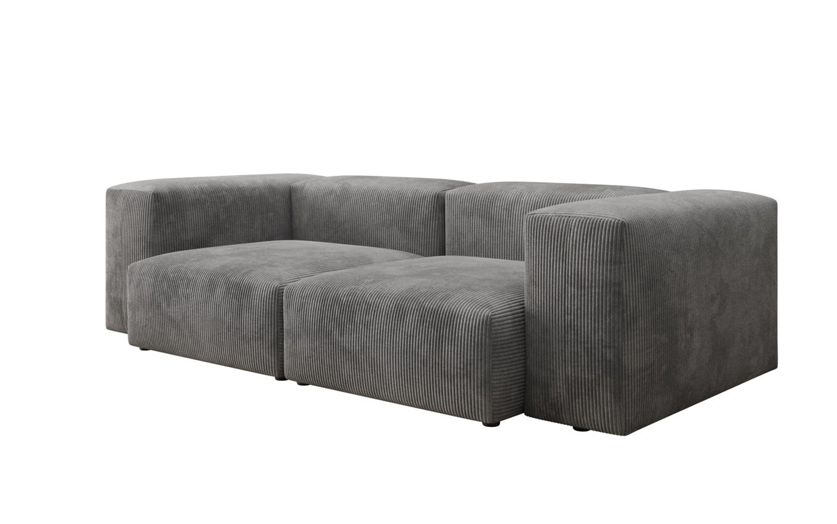 Luxuriöses Cord Designer 2-Sitzer Sofa Snug – Modern, Gemütlich, Vielseitig Farben