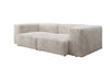 Luxuriöses Cord Designer 2-Sitzer Sofa Snug – Modern, Gemütlich, Vielseitig Farben