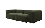 Lade das Bild in den Galerie-Viewer, Designer 2-Sitzer Sofa Snug Bouclé – Modern, Gemütlich, Stilvoll, Luxuriös
