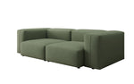 Lade das Bild in den Galerie-Viewer, Designer Gemütliches 2-Sitzer Stoffsofa: Modern, Komfortabel &amp; Stylisch für Ihr Zuhause
